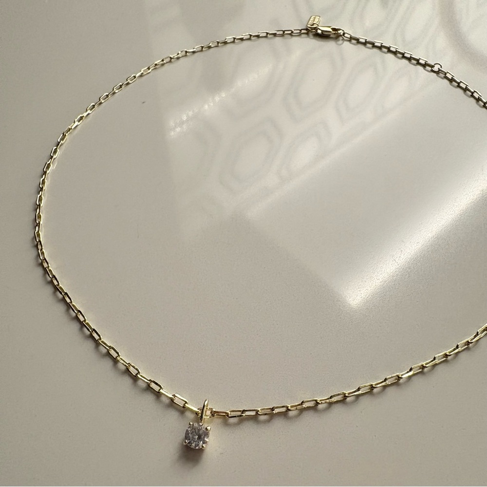 Melinda Maria Diamond Drop Necklace